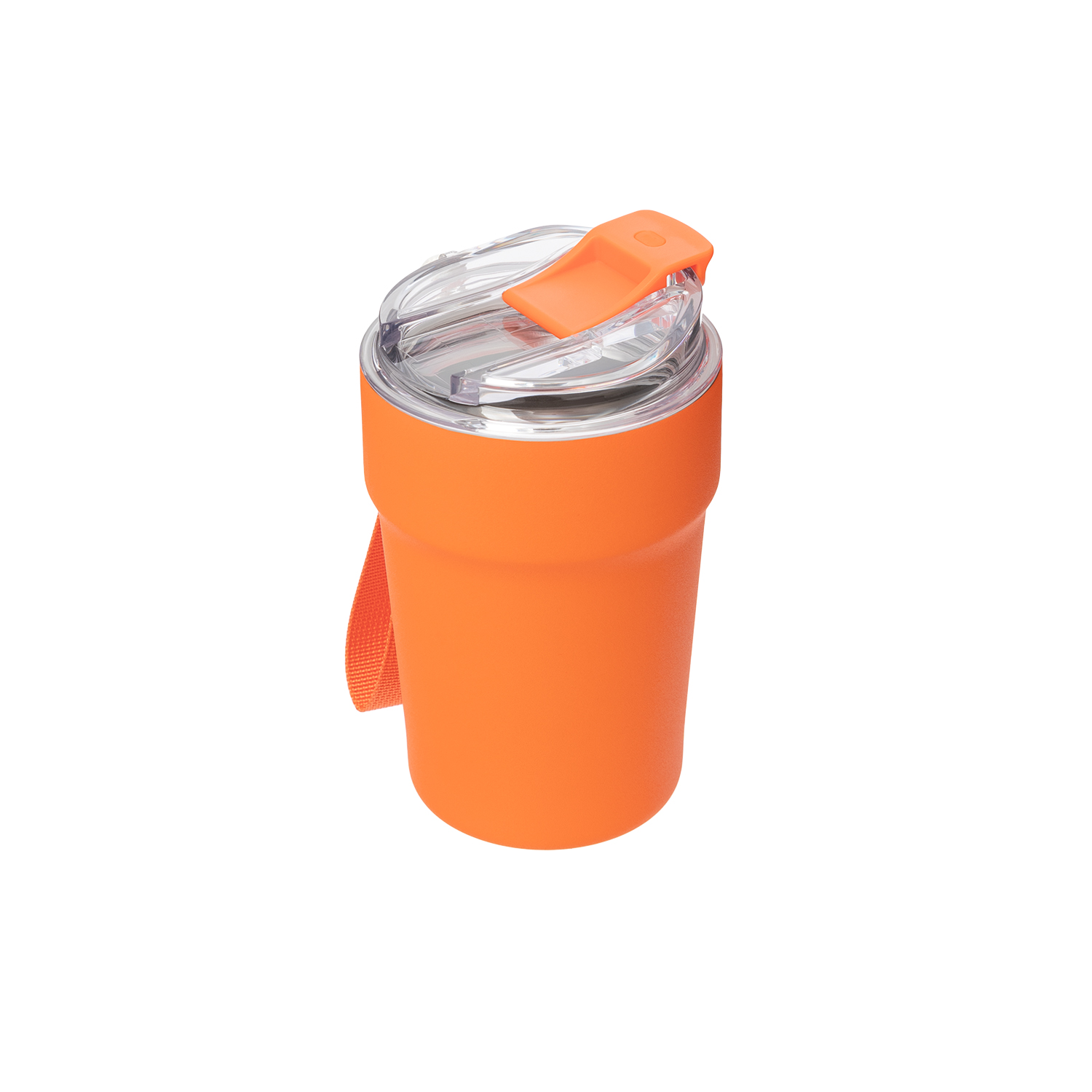 Термокружка вакуумная Монако (Monaco), оранжевая-5