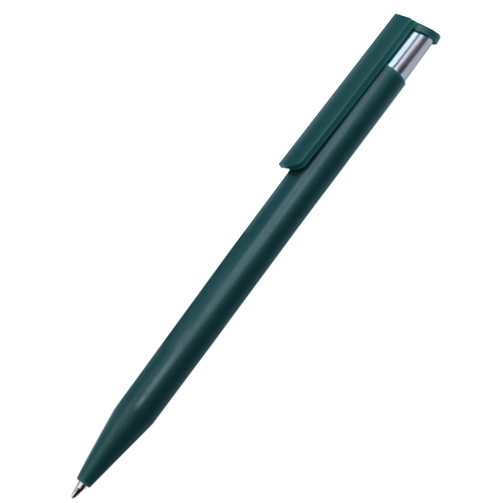 Ручка пластиковая Seta, Темно-зеленый-0