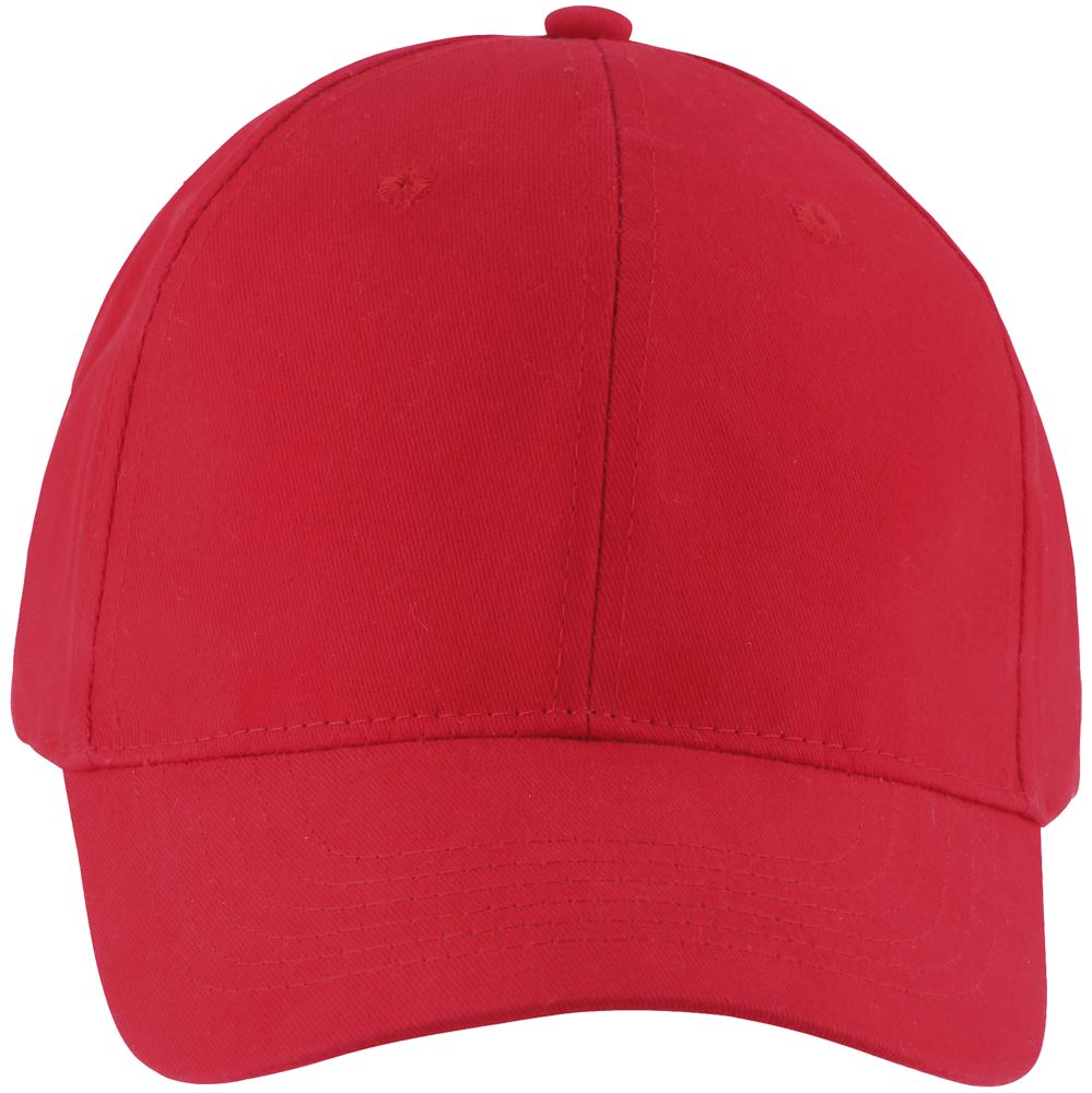 Бейсболка Solar, красная-2