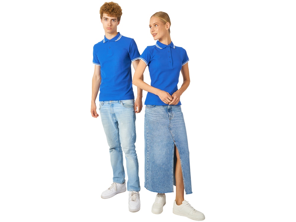 Рубашка поло Erie мужская, классический синий-3