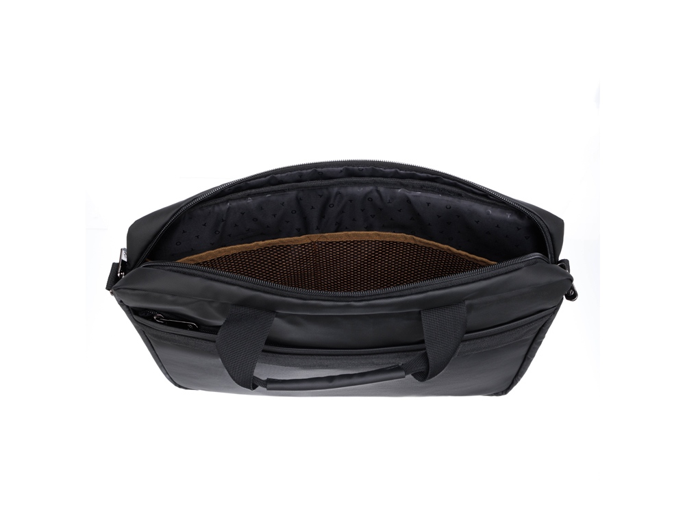 Сумка для ноутбука TORBER ВЕКТОР 14.1'', чёрный, нейлон, 38 х 5 х 26 см, 5л-3