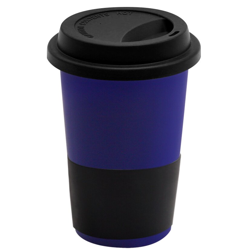 Кружка Magic To Go, Темно-синий/ черный-0