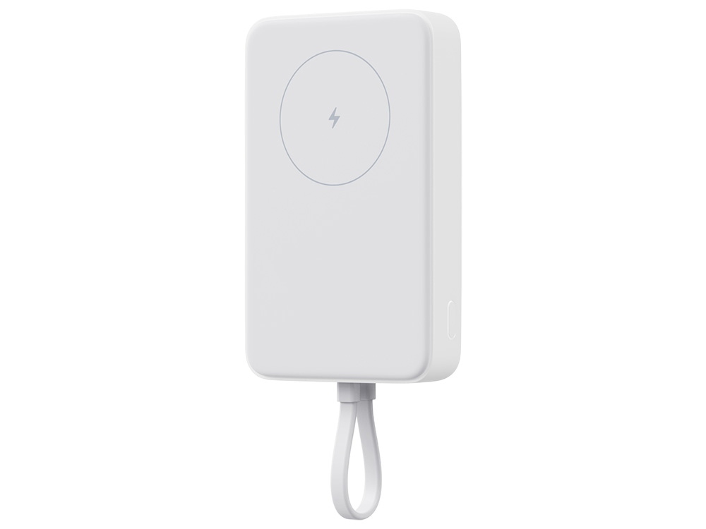 Внешний аккумулятор с кабелем Xiaomi 33W Magnetic Power Bank 10000mAh (Integrated Cable) White-9