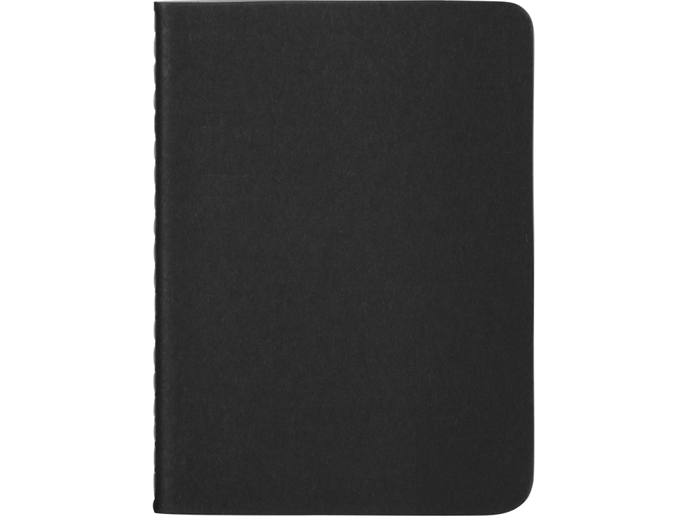 Блокнот A6 Stitch в линейку, черный-3