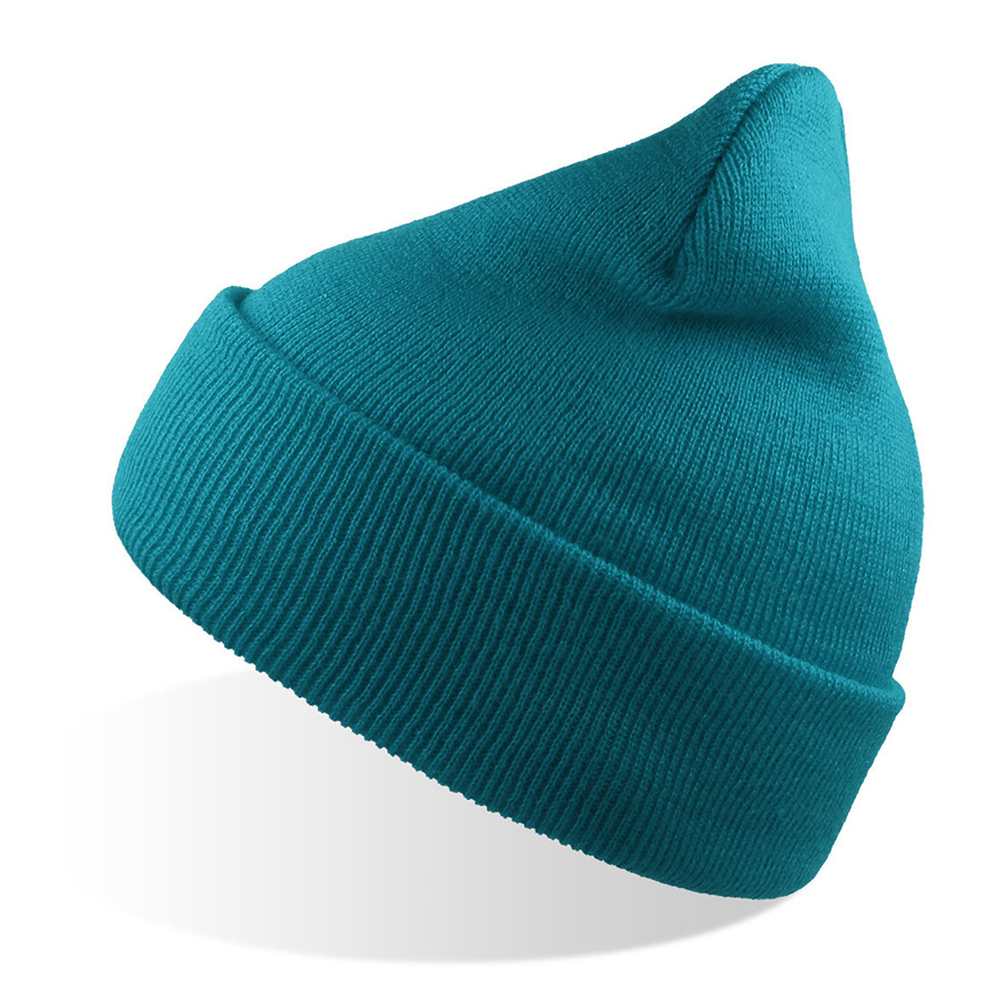 Шапка вязаная  двойная Wind-S, морская волна-0