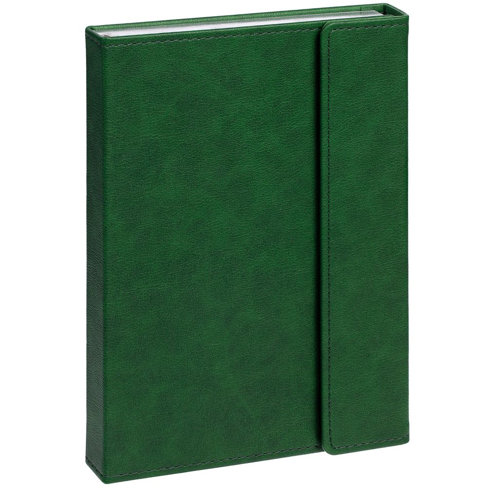 Ежедневник Flap на заказ, недатированный, зеленый-1