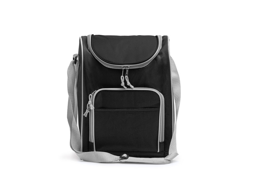 Сумка-холодильник BAYONA из полиэстера 600D, черный-0