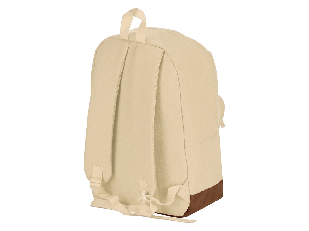 Рюкзак Shammy с эко-замшей для ноутбука 15, молочный-5