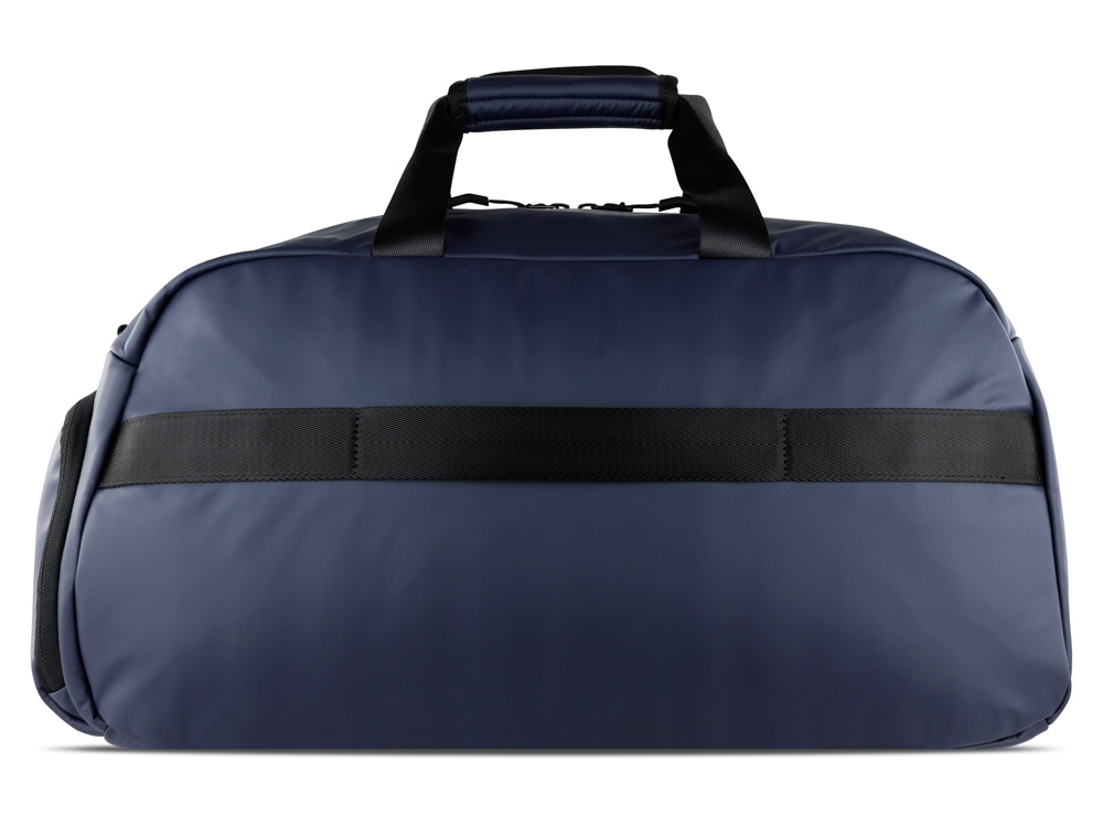 Сумка спортивная BUGATTI Blanc, синяя, тарпаулин/полиэстер, 52х26х27,5 см-8