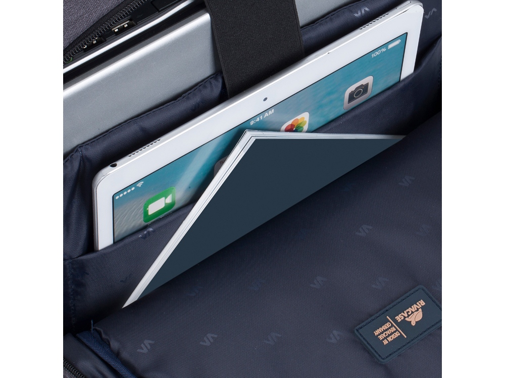 RIVACASE 7760 black ECO рюкзак для ноутбука 15.6-9