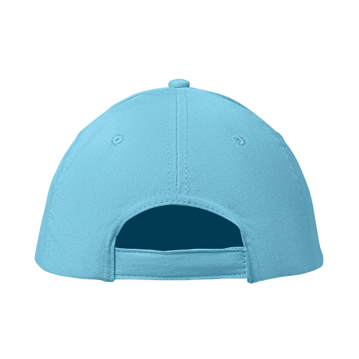 6 panels baseball cap, голубой-1