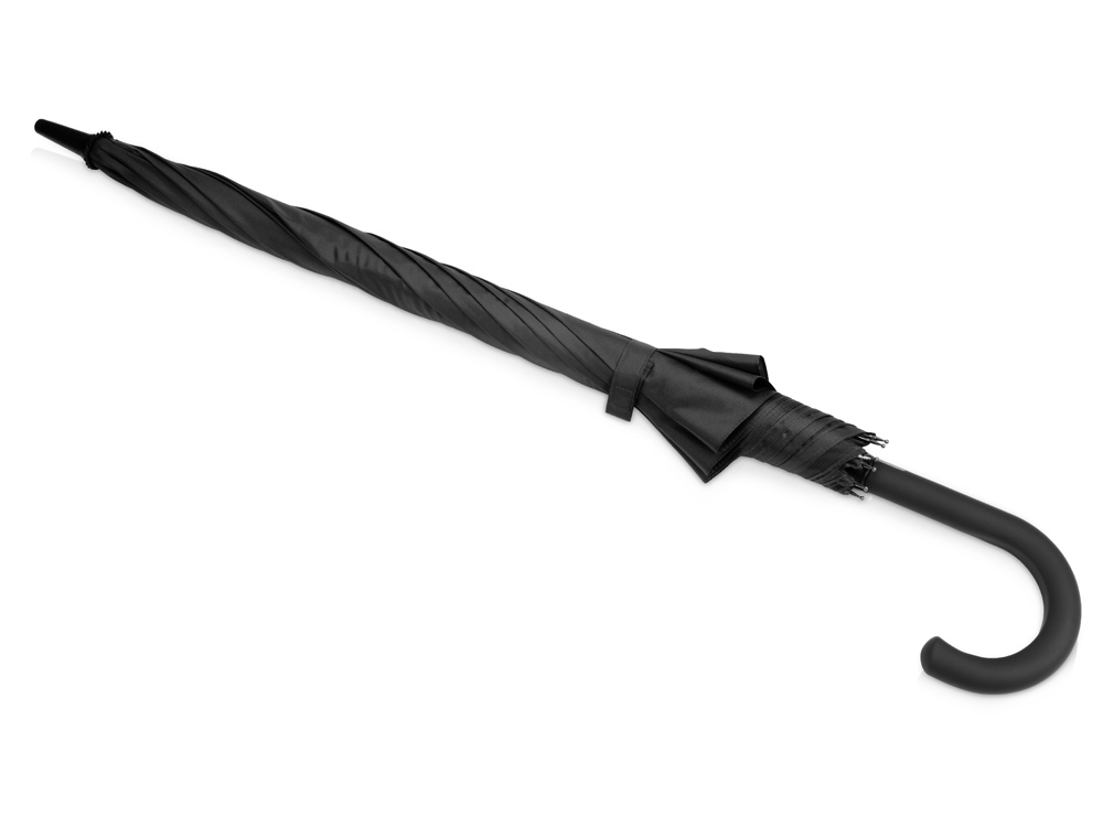 Зонт-трость Lunker с большим куполом (d120 см), черный-2
