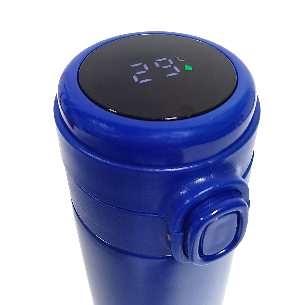 Термос Awangarda c дисплеем, Синий-1