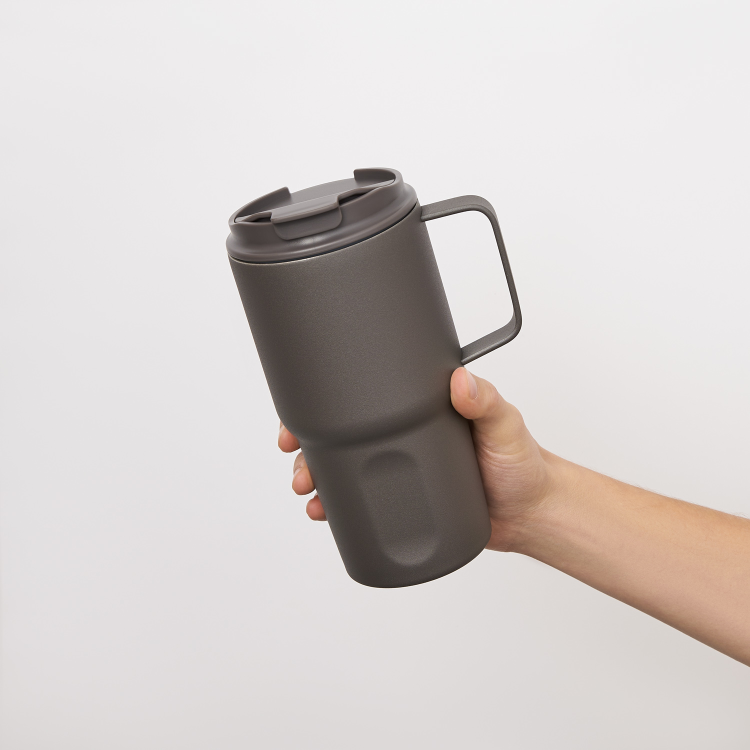 Термокружка вакуумная Aventura, серая-13