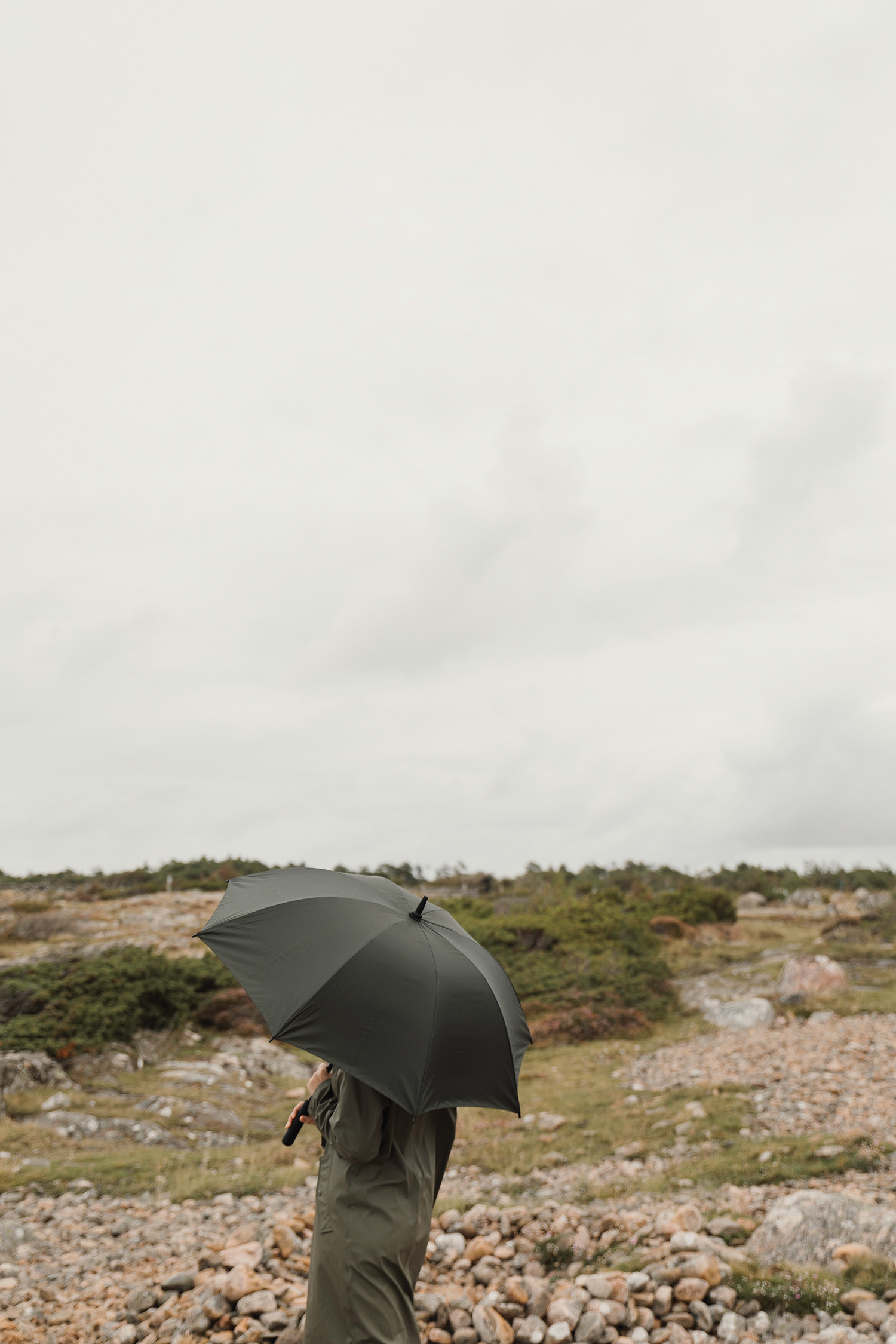 Зонт-трость антишторм VINGA Baltimore из rPET AWARE™, d120 см-4