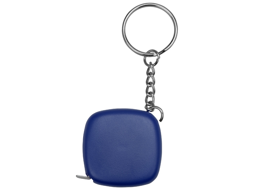 Брелок-рулетка 1м Block, синий-3