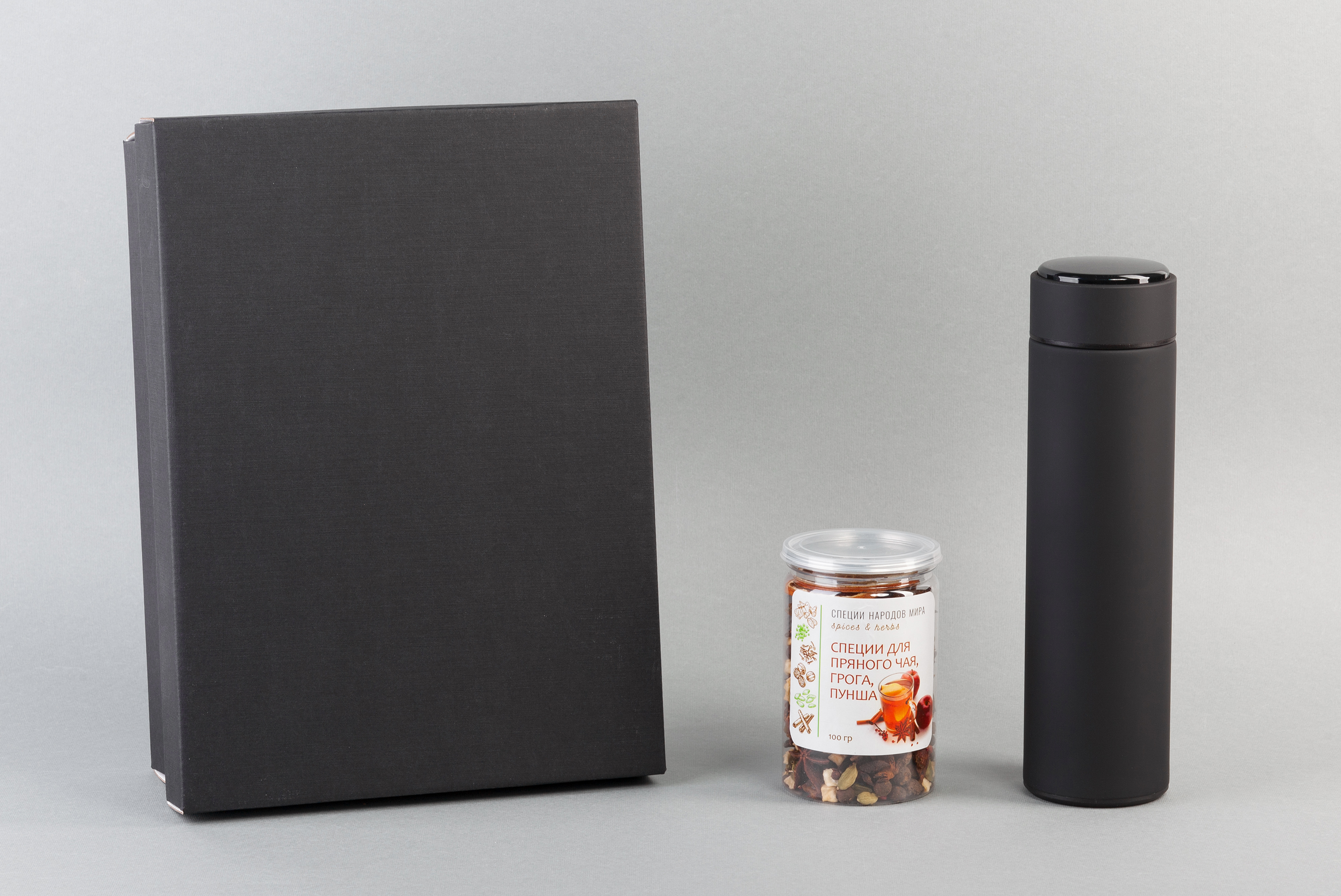 Набор подарочный "Pleasure": термос "Бостон next", специи-1