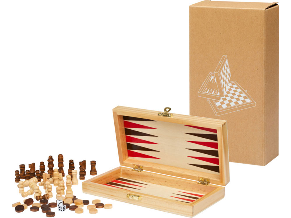 Игровой набор Mugo 3 в 1, натуральный-2