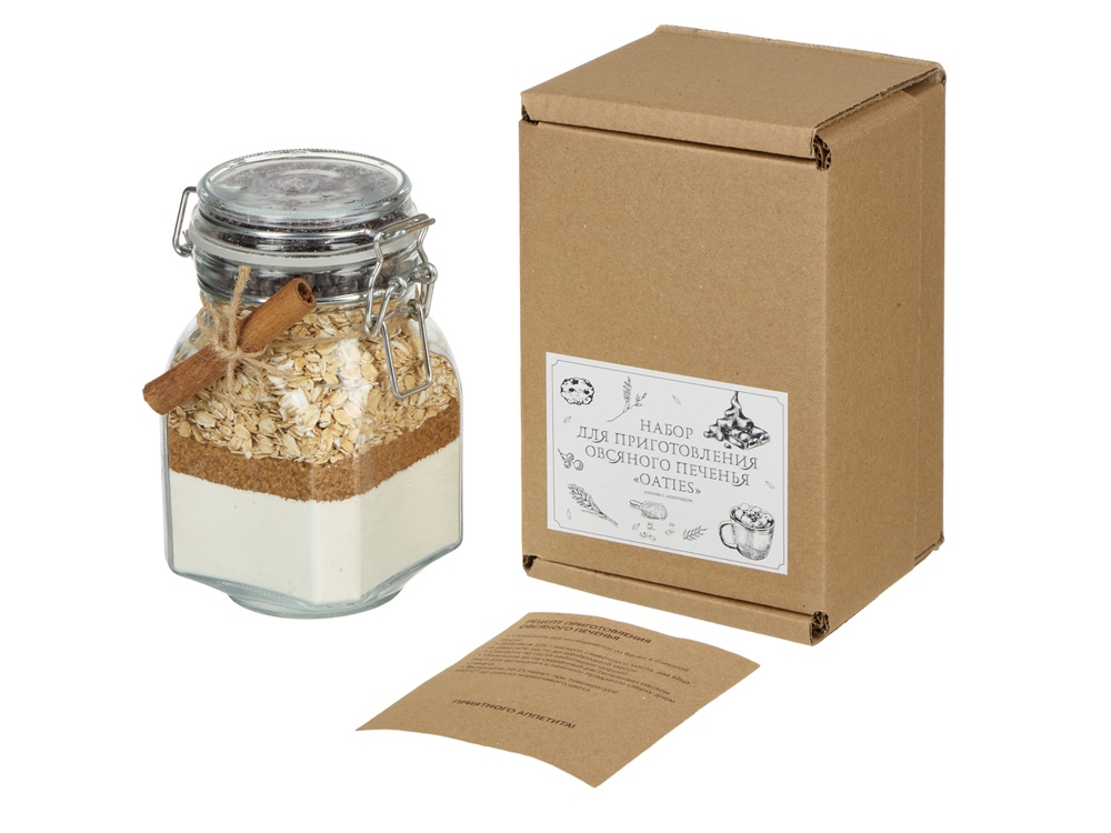 Набор для приготовления овсяного печенья с клюквой и шоколадом Oaties-0