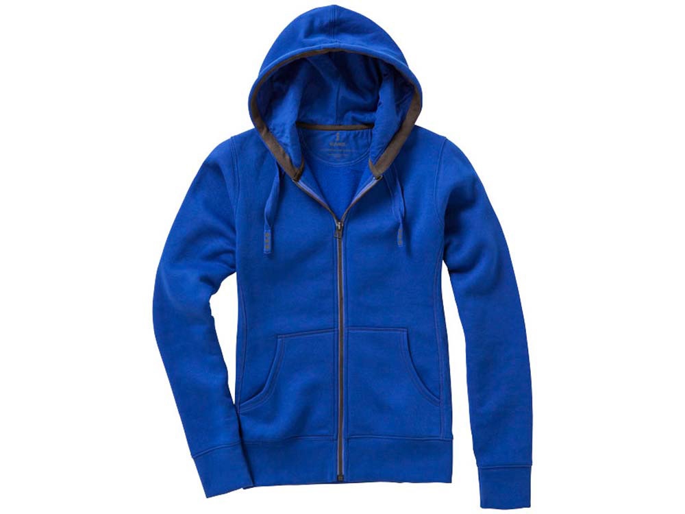 Толстовка Арора женская с капюшоном, синий-12