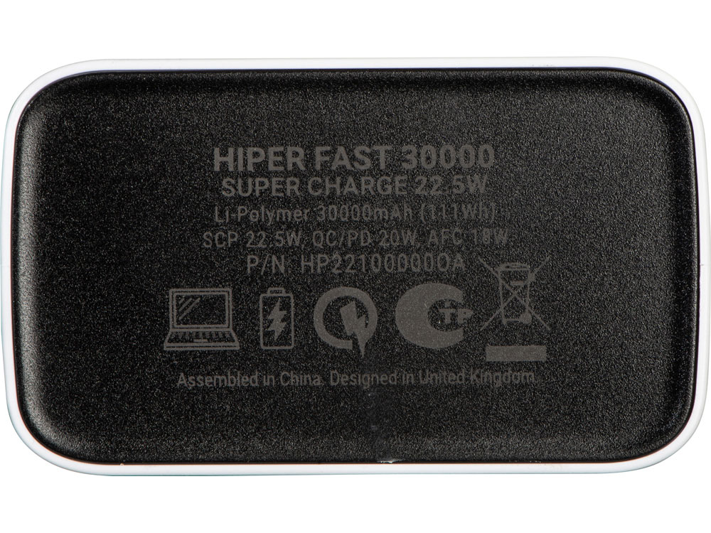 Портативный внешний аккумулятор FAST 30000 White-5