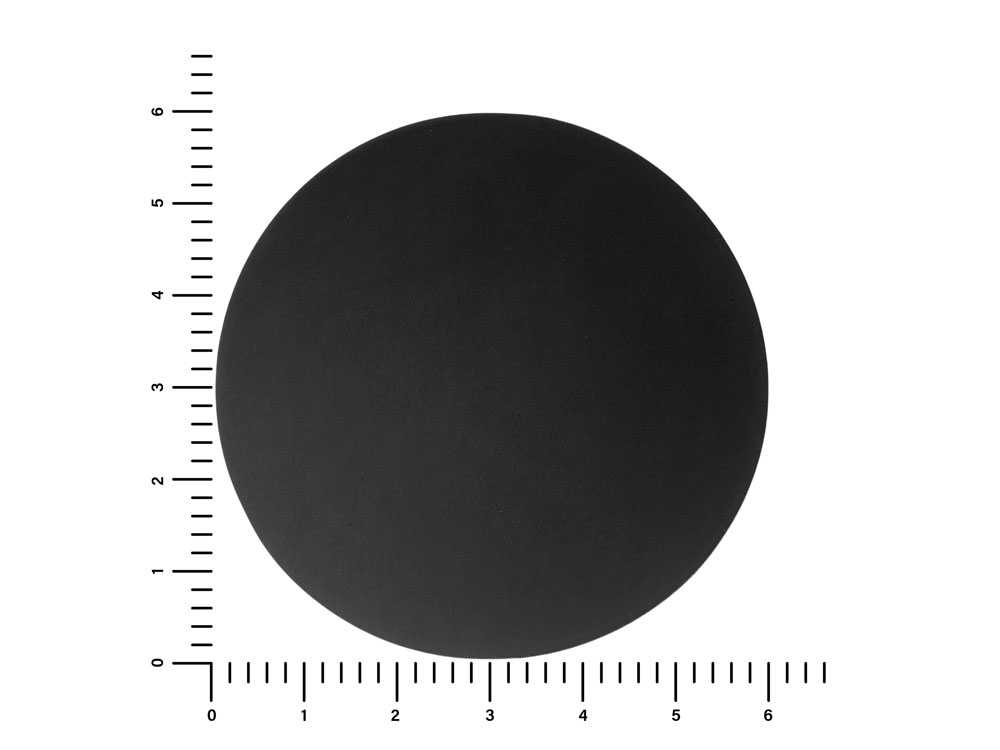 ПАТЧ КРУГ soft-touch (чёрный) 6,0 х 6,0 см-1