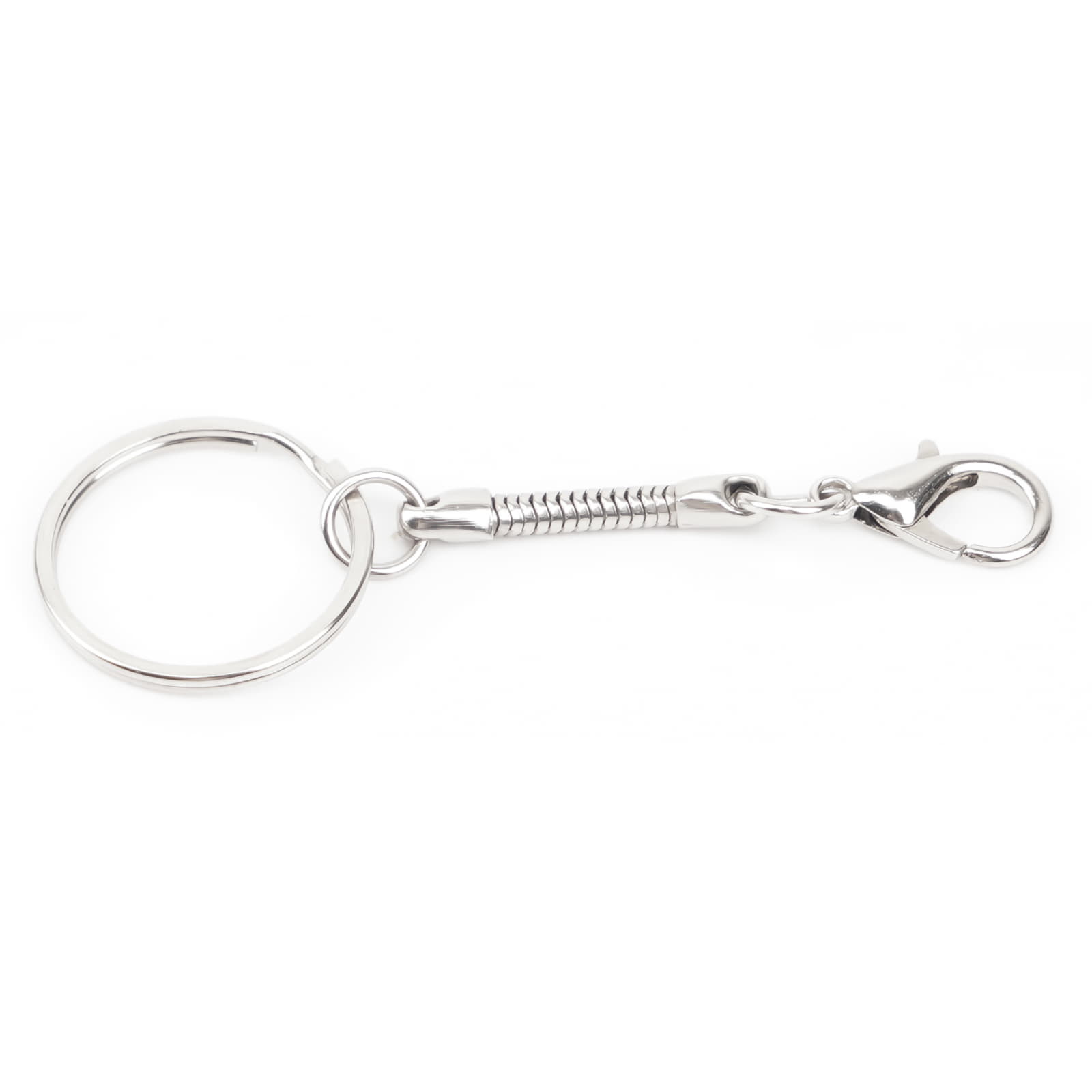 Брелок для флешки, серебристый, металл, серебристый-2