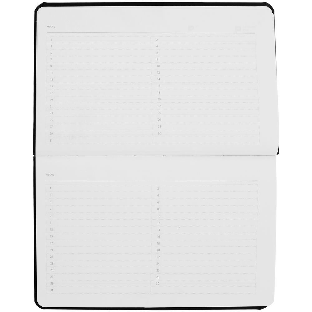 Еженедельник Urban, недатированный, черный-3