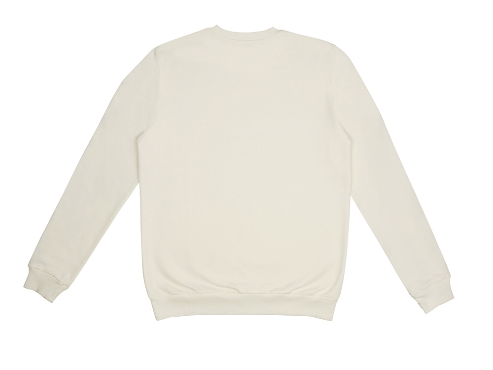 Свитшот Motion унисекс с начесом, белый-9