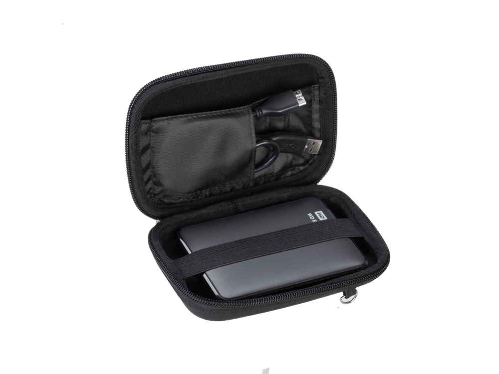 Чехол для жесткого диска из кожзама 9101, черный-9