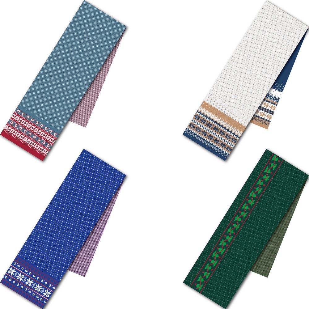 Шарф Joyful на заказ, XL, полушерсть-1