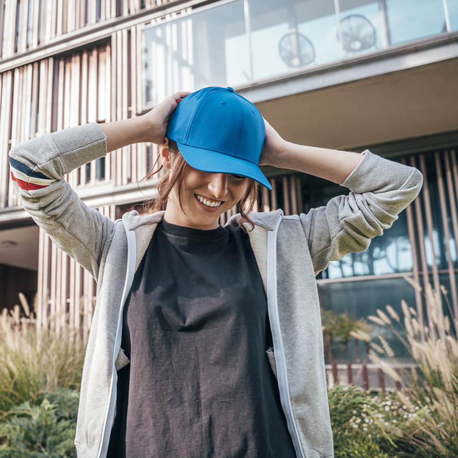 Бейсболка BOLT, 6 клиньев, пластиковая застежка, белый-3