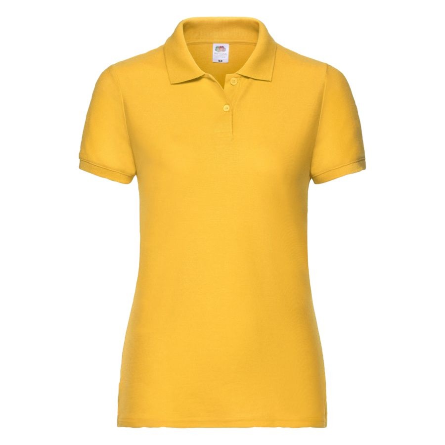 Поло женское 65/35 POLO LADY-FIT 180, желтый-0