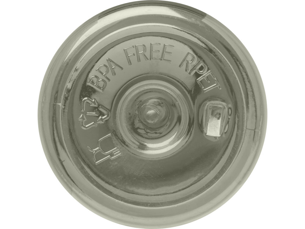 Бутылка для воды Sky/Скай из переработанной пластмассы объемом 650 мл - Зеленый лесной-3