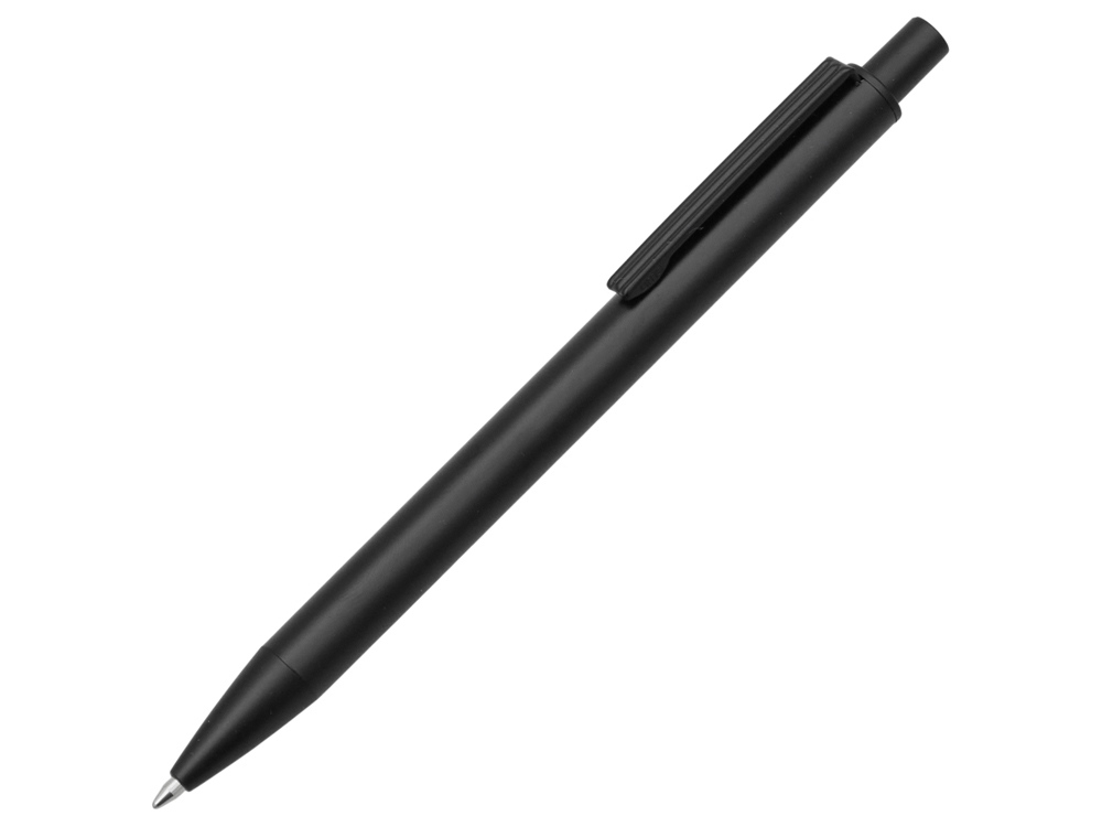 Ручка металлическая шариковая Groove M Recy, черный-0