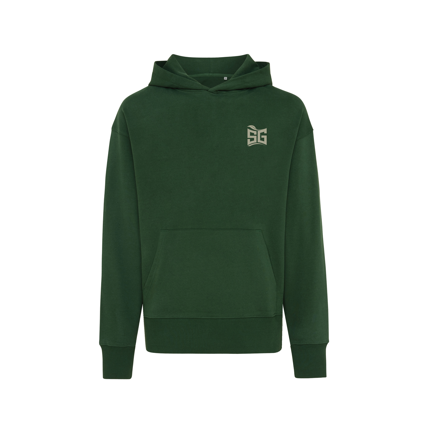 Худи Iqoniq Yoho из переработанного хлопка, свободный крой, унисекс, 340 г/м²-2