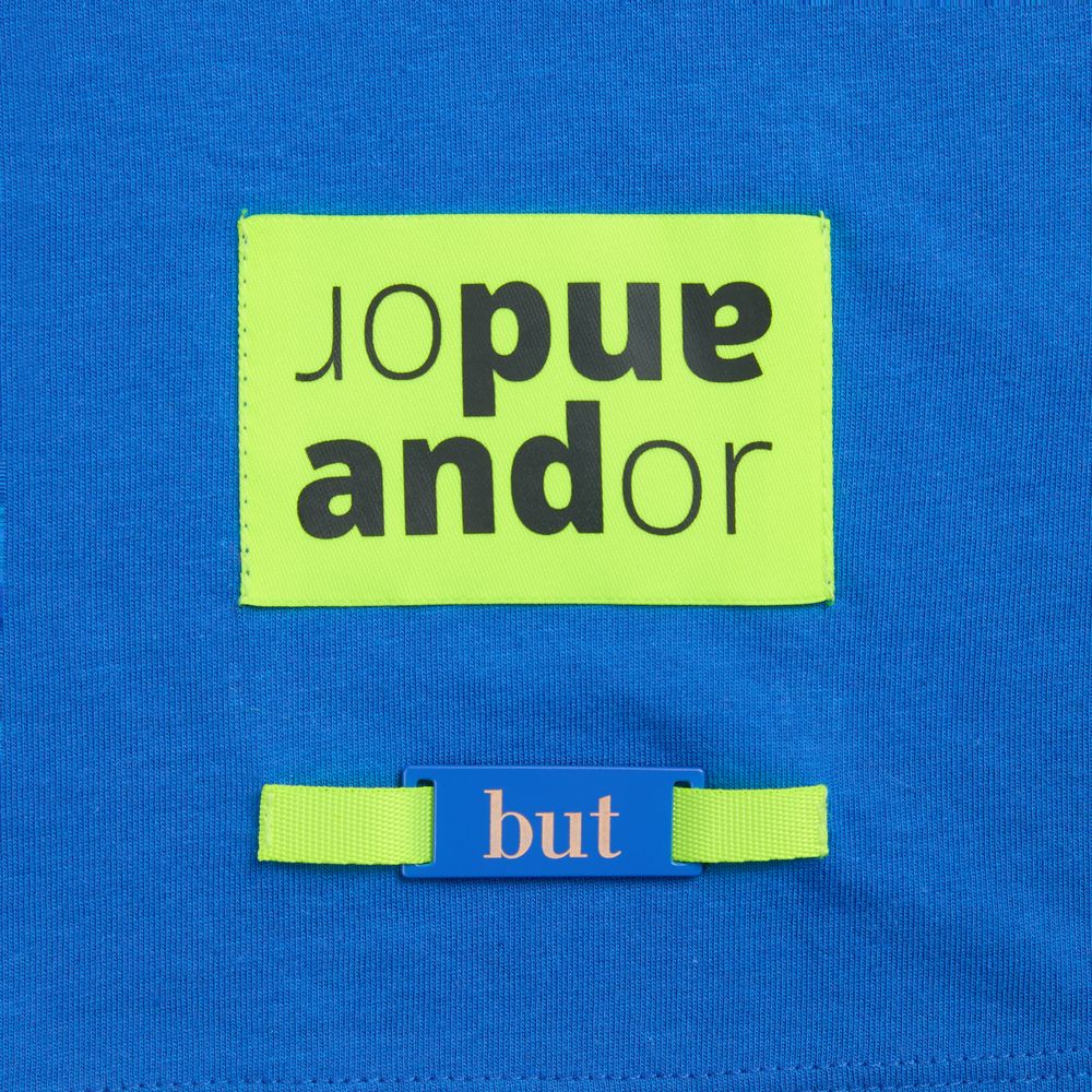 Шильдик металлический Kova, синий-5