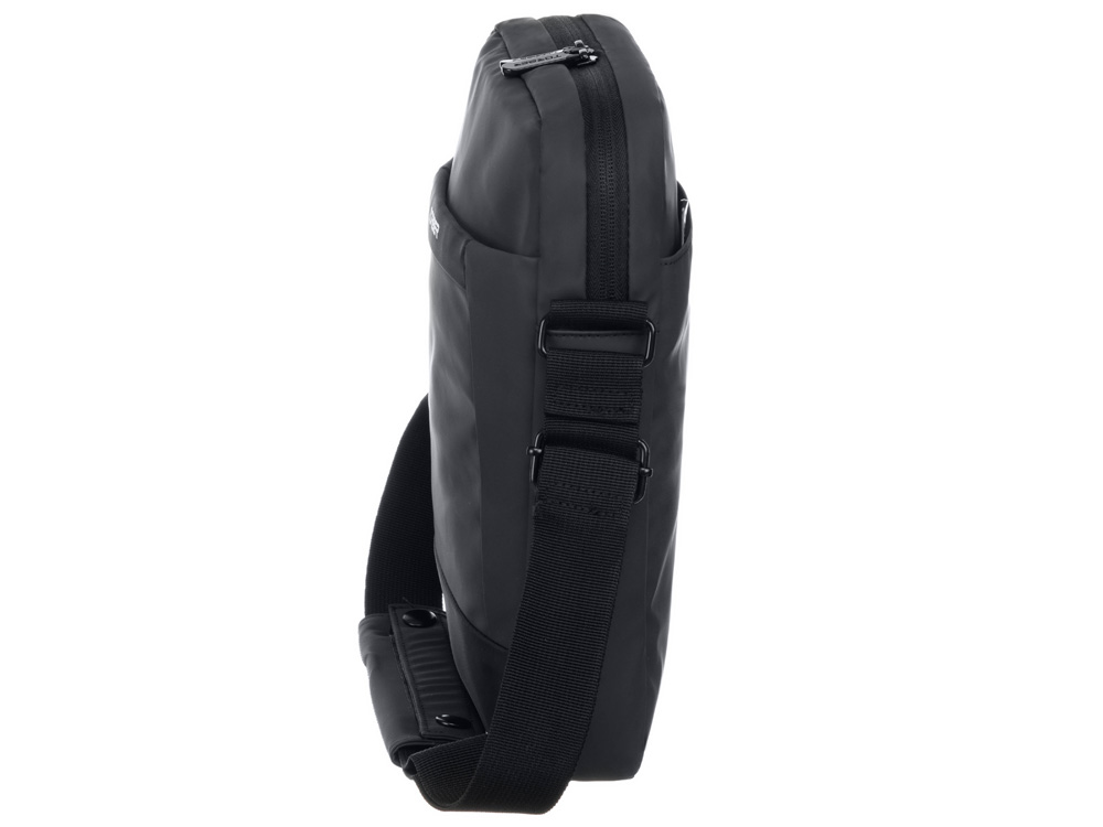 Сумка кросс-боди TORBER, черный/серый, полиуретан, 27 х 21 х 6 см-3