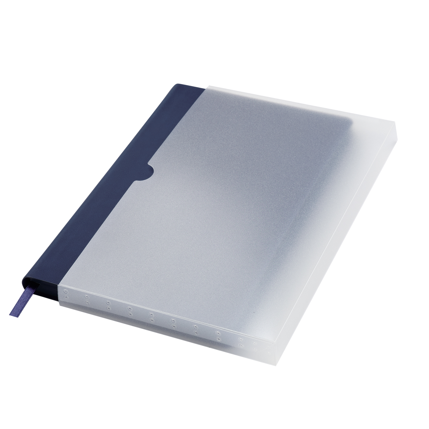 Ежедневник Latte soft touch недатированный, синий-5