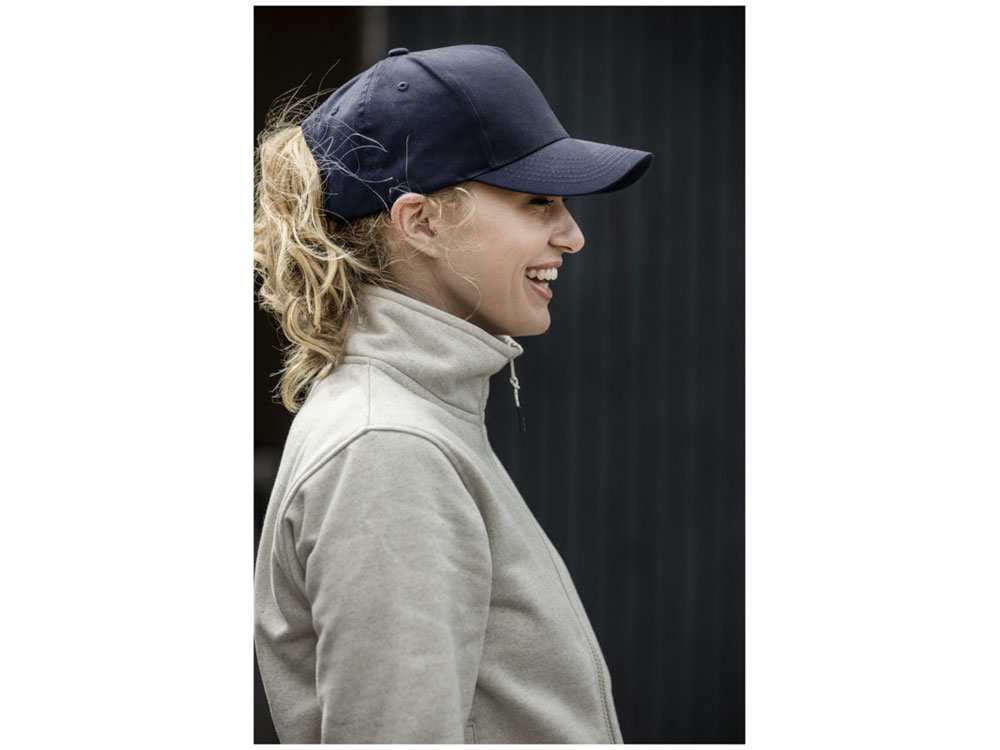 Onyx с 5 панелями Aware™ кепка из переработанных материалов - Белый-4