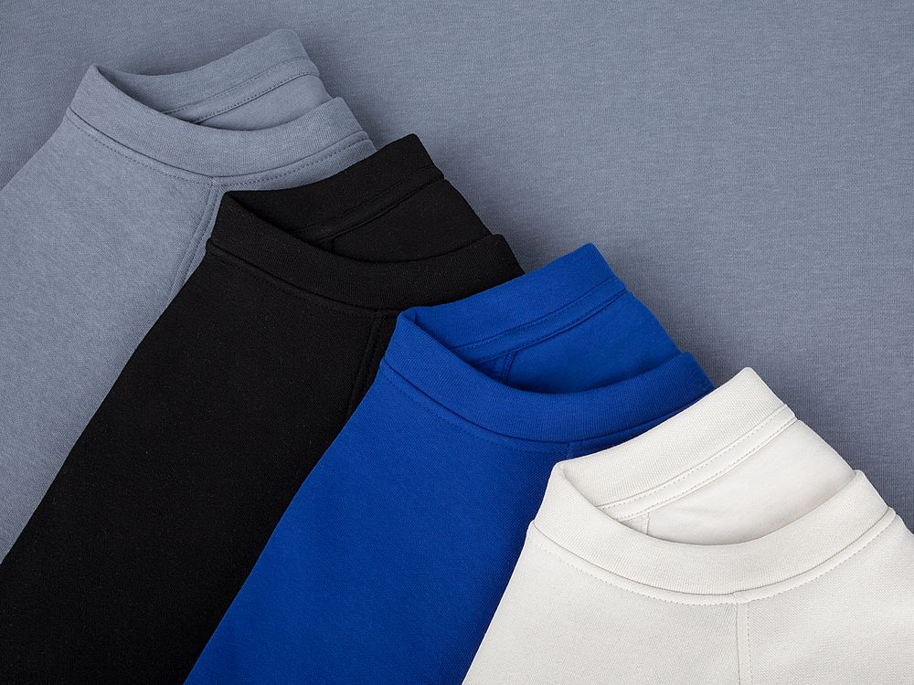 Свитшот унисекс S1, серый-6