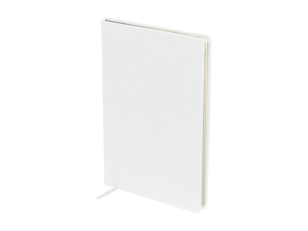 Ежедневник недатированный А5 Megapolis Velvet New, белый-0