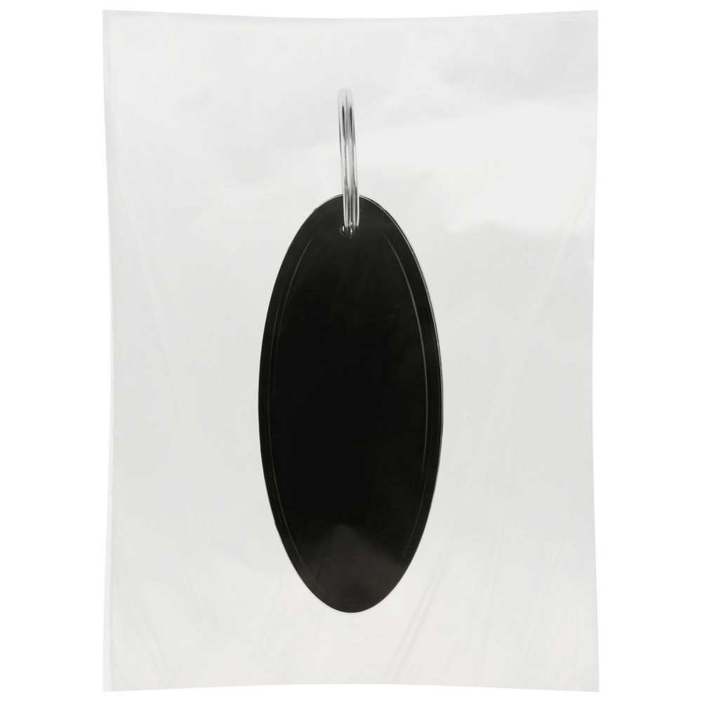 Брелок «Овал», черный-2