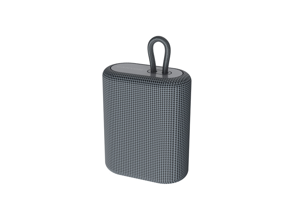 Портативная беспроводная колонка Canyon BSP-4, 5W, 1200mAh, серая-0
