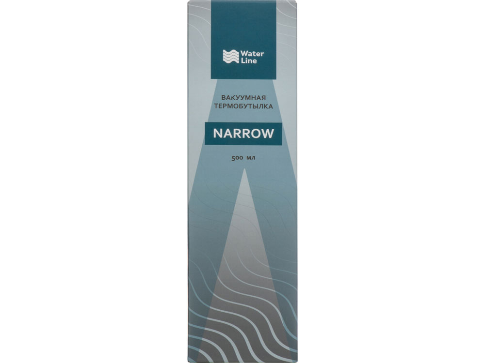 Термобутылка Narrow с вакуумной медной изоляцией, 500 мл, серебристый-8