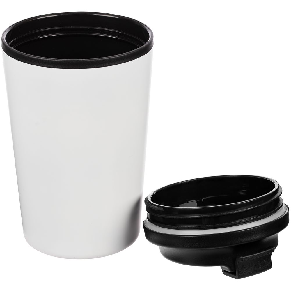 Набор Fleecy с термостаканом белый-1