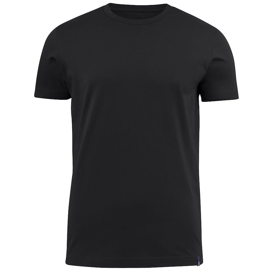 Футболка мужская American U, черная-0