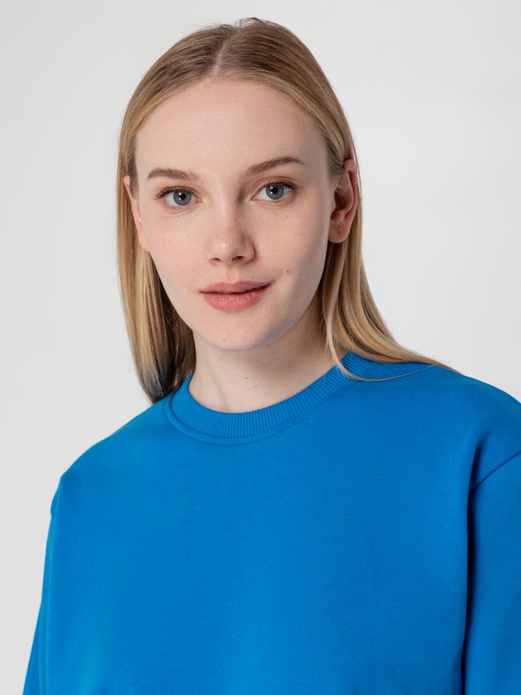 Толстовка Unit Toima Heavy, бирюзовая-5