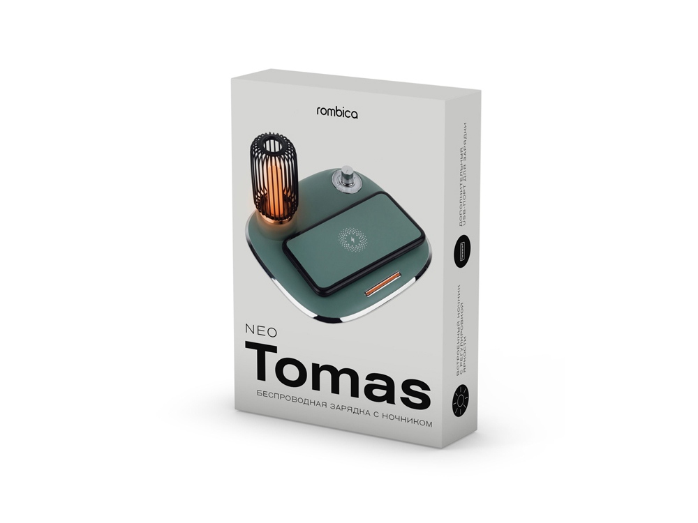 Беспроводное зарядное устройство Rombica NEO Tomas Quick Black-3