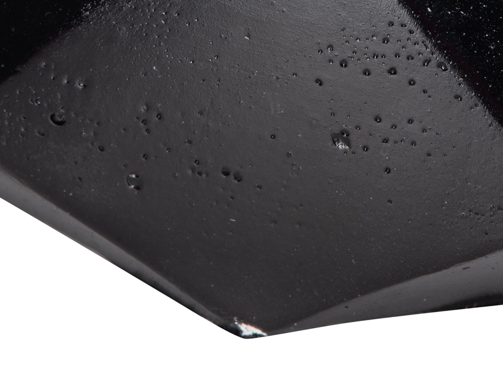 Свеча в декоративном стакане Geometry, черный-5